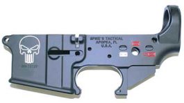 Spike’s Tactical Punisher Color Fill AR15 Stripped Lower Receiver